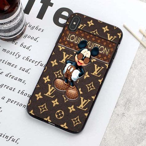 louis vuitton mickey mouse phone case